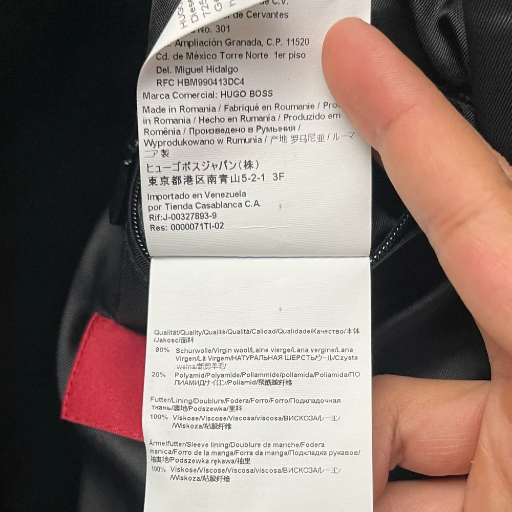 Hugo boss Overcoat - Picture 2 of 4